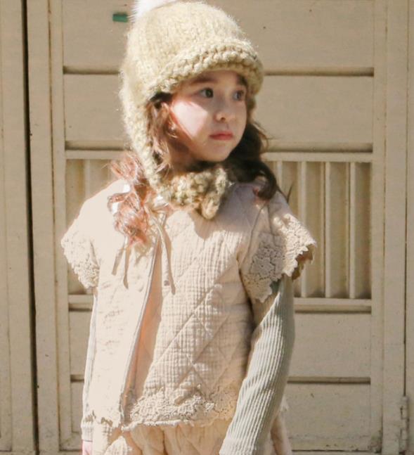 秋冬 人気 韓国風子供服 子供服  キッズ  ベストコート女の子 カーディガン   ベビー服    2色