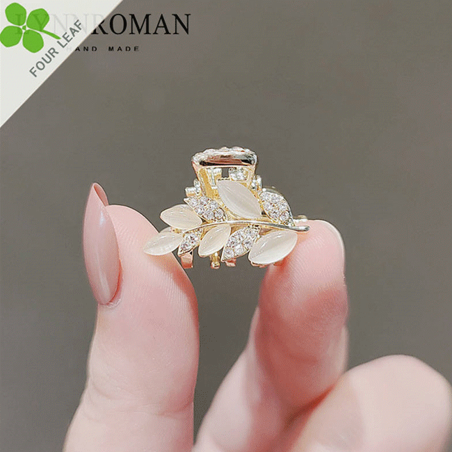 バンスクリップ ヘアクリップ 髪留め ラインストーン ヘアアクセサリー 可愛い