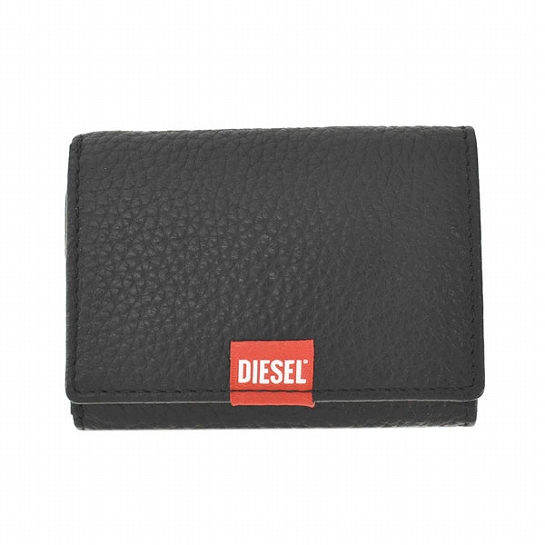 DIESEL ディーゼル X09013 PR013 T8013 3つ折りカード BK 三つ折り財布