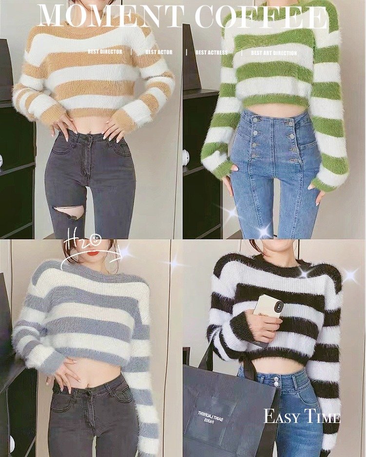 【秋冬新作】ファッションセーター♪全4色◆