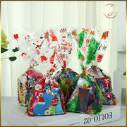 5種類☆クリスマスOPP袋 縦長 ギフト袋 ラッピング袋 クッキー袋 スイーツパック 包装 ラッピング用品