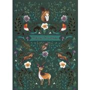 グリーティングカード クリスマス「森の動物達」 メッセージカード