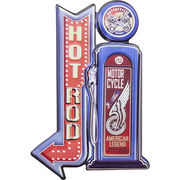 アンティークエンボスプレート HOT ROD★