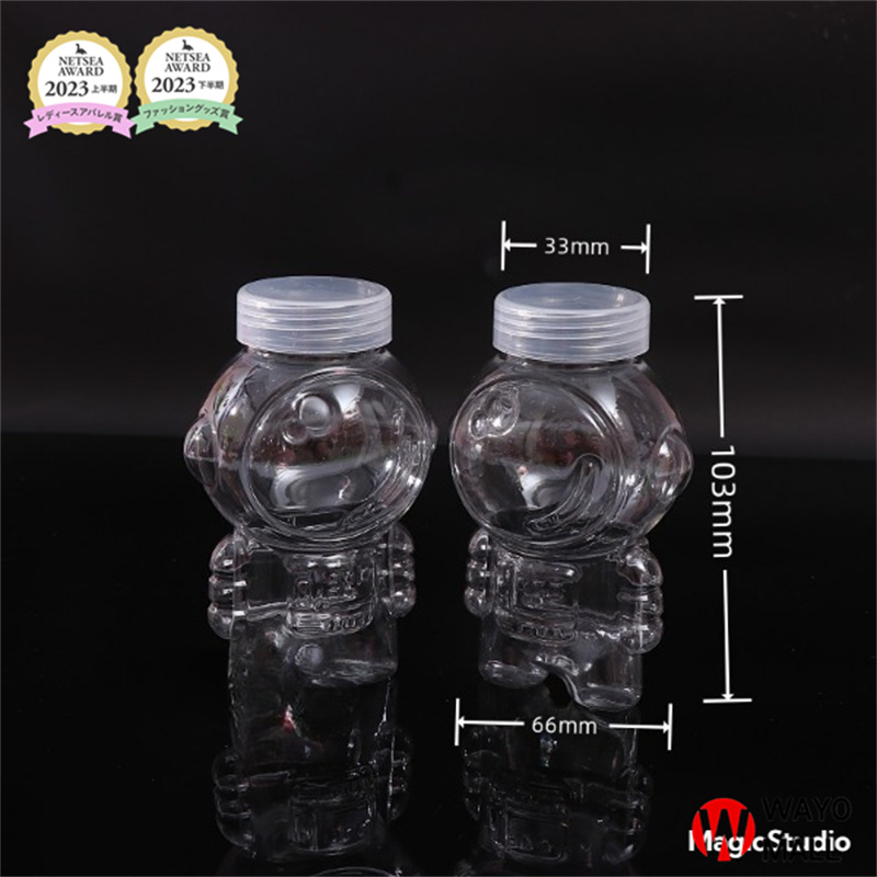 120mlドリンク ボトル 装飾 プラスチック デコパーツ収納 DIY 空