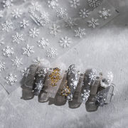 ネイルシール 貼るだけ 5D ネイルパーツ ネイル用装飾 可愛いネイル飾り 貼り付け デコパーツ