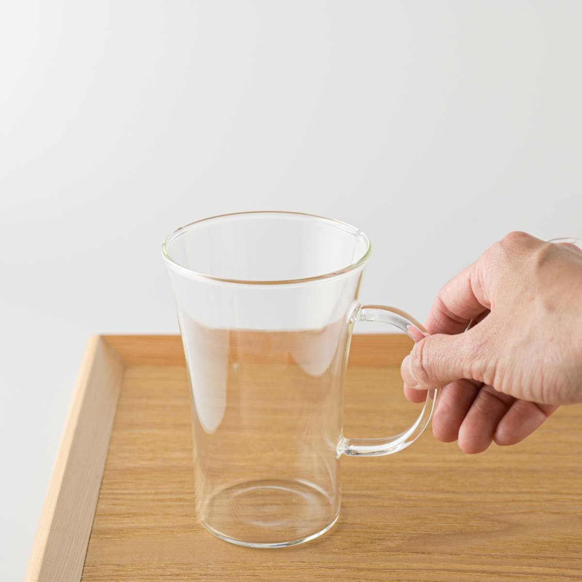 【特価品】耐熱ガラストールマグカップ[B品]