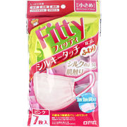 フィッティ シルキータッチ 耳ゴムふわり ピンク やや小さめサイズ 個別包装 7枚入