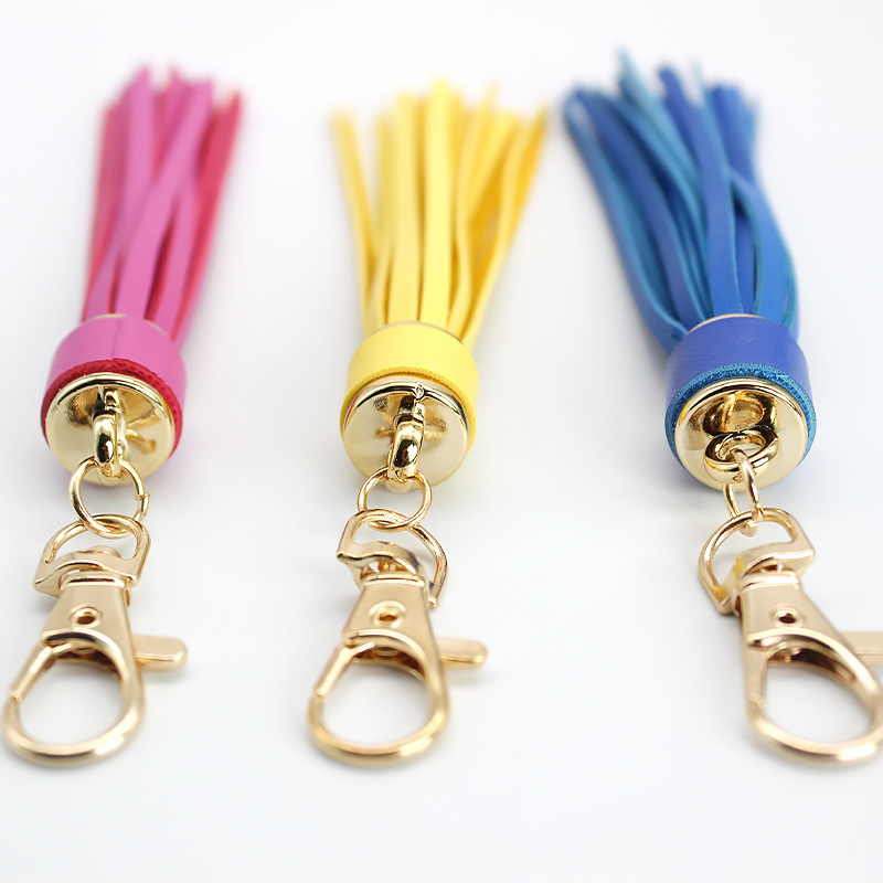 タッセルパーツ キーホルダー バッグチャーム アクセサリー