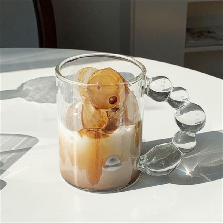 注目すべきアイテム ガラスカップ コーヒーカップ ドリンクカップ シンプル 牛乳カップ ティーカップ