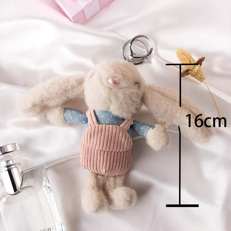 ウサギ キーホルダー ぬいぐるみ バッグチャーム アクセサリー