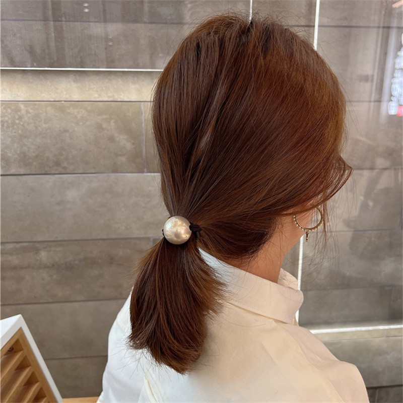 ヘアゴム　ヘアアクセサリー　髪飾り　パール　韓国ファッション　春夏新作