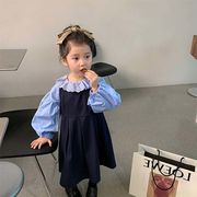 【2023春新作】韓国風子供服 ベビー服 キッズ 女の子 サロペットワンピース＆ブラウス