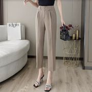テーパードパンツ2色ボトム秋2022