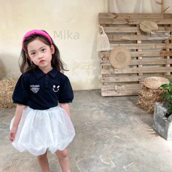 女の子 ハーフスカート スカート 韓国風子供服 2023夏新作 ファッション  ベビー服 90m-140cm