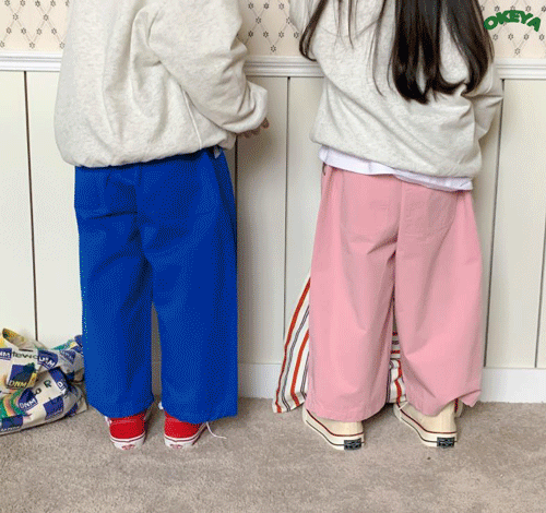 キッズ服　韓国風　男女兼用　ボトムス　ズボン　子供服　ゆったり　2023年新作　6色展開　80#-140#