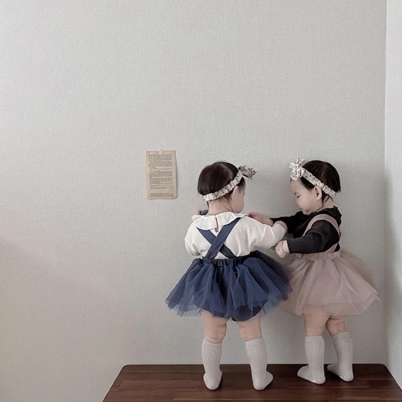 子供服 キッズ ベビー服 ロンパース パンツ ズボン レース ガール