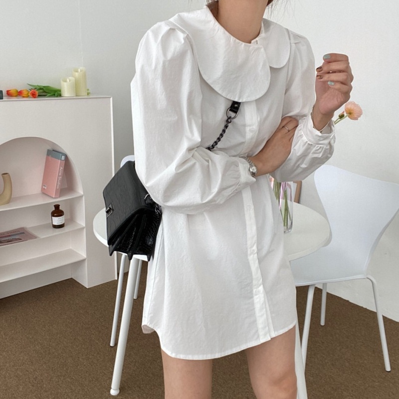 【NEW即納商品】韓国風レディース服　秋冬　ゆったり 　シンプル　カジュアル　きれいめ　長袖Tシャツ