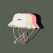 漁夫帽　帽子　バスケットハット　春夏　紫外線対策　折りたたみ　韓国ファッション　男女兼用　綿