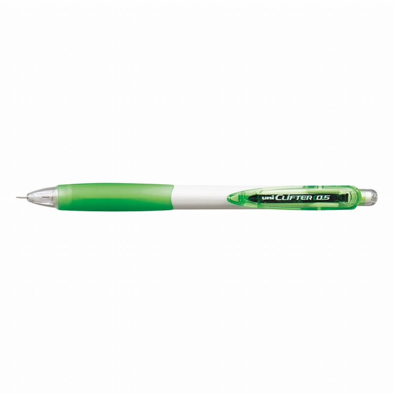 三菱鉛筆 シャープペン クリフターシングル 白黄緑 M5118W.5
