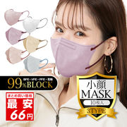 マスク 20枚 小顔マスク 3D立体マスク バイカラー 男女兼用 平ゴム 快適 花粉症対策