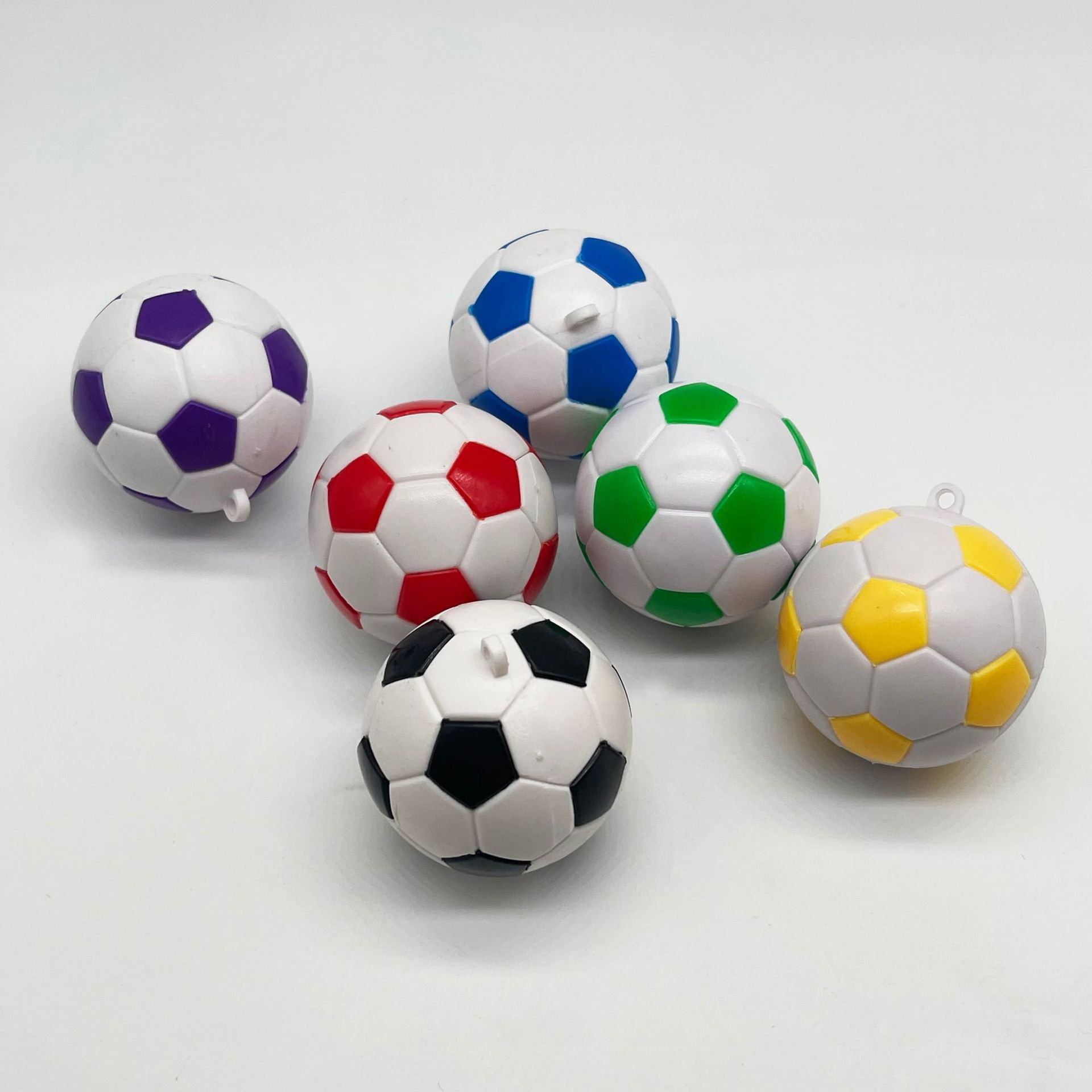サッカー チャーム  PVC キーホルダーパーツ デコパーツ DIY素材手作りアクセサリーパーツ 手芸材料