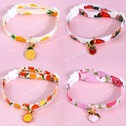 可愛いペットアクセサリー  首輪  ペット用品　ベル付き