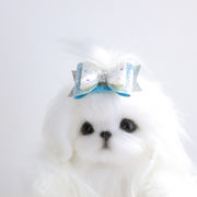 韓国　新作　 犬　ペット 猫　ペット用品　ネコ雑貨　犬 ヘアアクセサリー　ヘアクリップ　