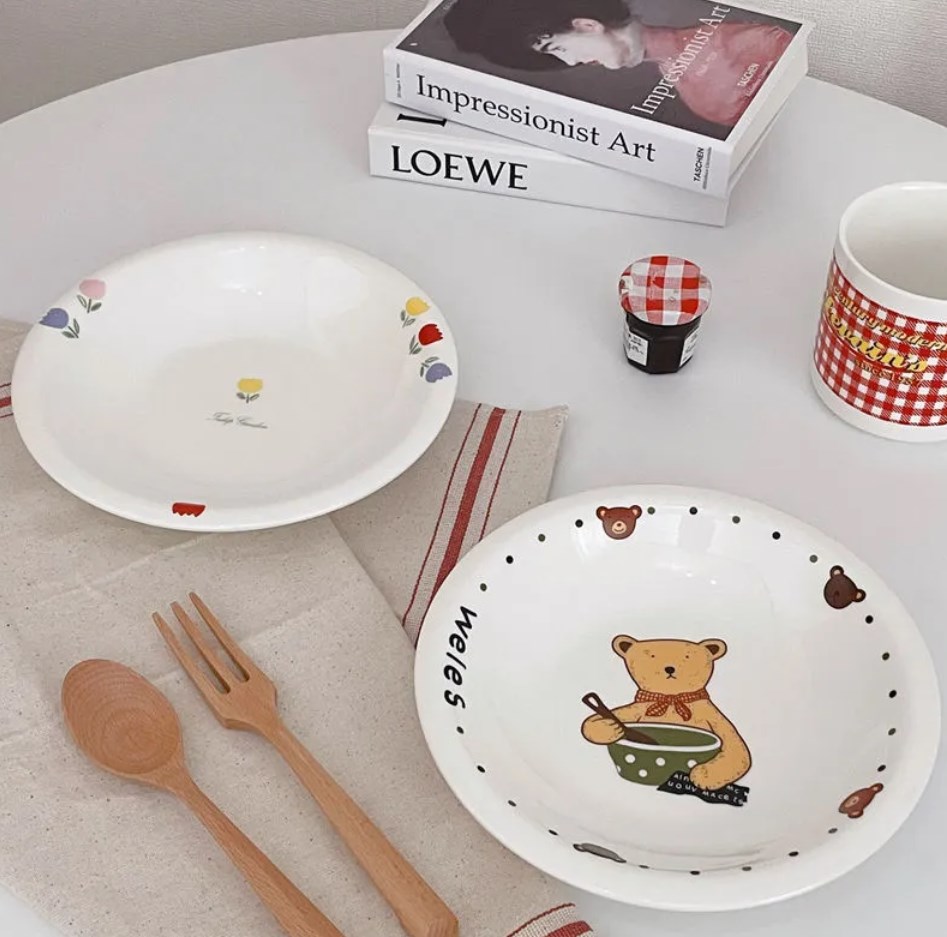 写真道具   お皿   かわいい  デザート皿   撮影用    ins   朝食皿    陶器食器