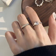 指輪　リング　レディース　韓国ファッション　メタル　アクセサリー　デザイン