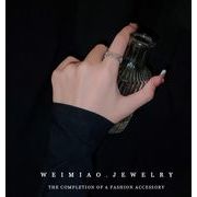 INS 2023新作 レディース  リング アクセサリー  開口指輪 个性 高級感 韓国風 ファッション