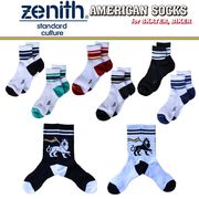 【魅せる靴下】【季節にぴったり】zenith American Socks ソックス　