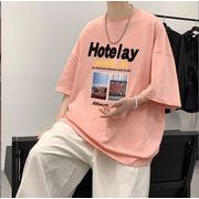 韓国風  Tシャツ　半袖Tシャツ　夏の新しい　スポーツウェア　ファッションTシャツ★S-5X