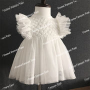 プリンセスドレス/パーティードレス/結婚式レースドレス 幼児、チューリップ、子供ベビースカート