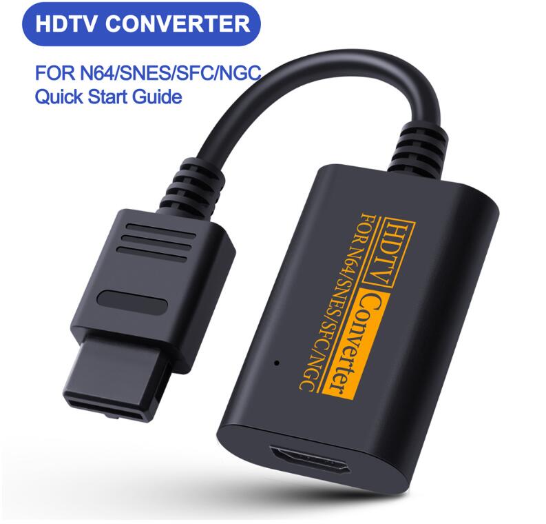 HDMI 変換ケーブル HDMI 1080P 高画質 HDMI出力ポート Nintendo 64/SNES/NGC TO HDMI