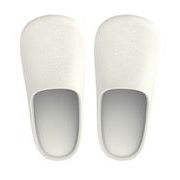 オーエ トイレシューズ アイボリー ( 拭ける トイレ スリッパ )