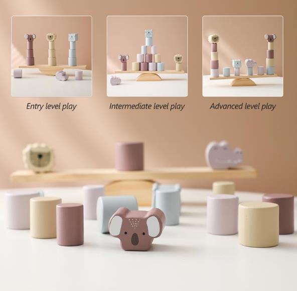 2023人気  子供用品   木質おもちゃ ベビー用品 baby 知育玩具     出産祝い 積み木   手握る玩具2色