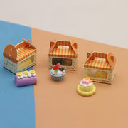 ins   新作 モデル   ミニチュア   インテリア置物    おもちゃ  デコレーション   ケーキの箱  防塵カバー