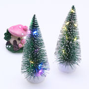 LED発光    模型  ミニチュア  インテリア置物  モデル  デコレーション  クリスマスツリー  2色