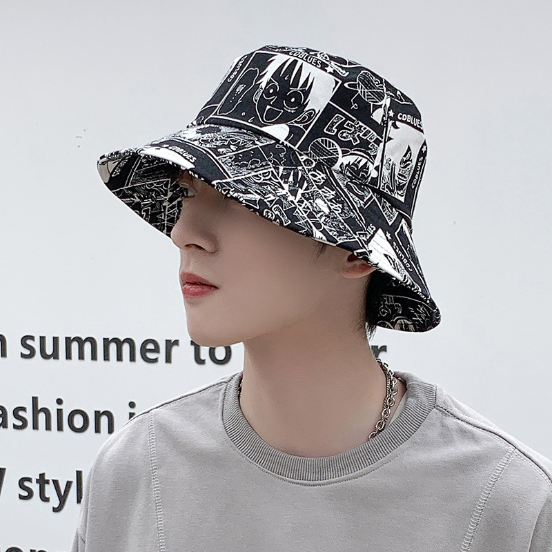 バケットハット夏の日よけ帽子男性のトレンド新作太陽帽子