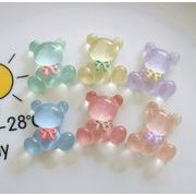 クマ  手芸diy 用デコレーション DIY   アクセサリーパーツ   デコパーツ  模型  手芸材料