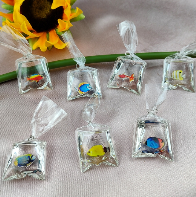 金魚 手芸diy 用デコレーション DIY アクセサリーパーツ デコパーツ 模型 手芸材料