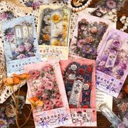 手帳ステッカー  シール　1点15枚入り　　DIY ハンドメイド　粘着シール