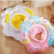 ハワイ 夏人気 韓国風 浮き輪  子供用   キッズ  水遊び かわいい 砂浜 水泳  プール用品2色