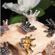 クラウン   ビーズ  デコパーツ  マホケース美容  手芸diy用デコレーション   DIY  合金製アクセサリー