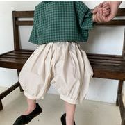 2023夏人気   韓国風子供服   キッズ  ベビー服  男女兼用 ズボン パンツ  3色