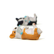 ins 模型   ミニチュア   インテリア置物    モデル  靴下  コーギー  犬  デコレーション   おもちゃ  2色
