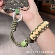 携帯電話の紐掛け   携帯ストラップ   腕掛けアクセサリー   調節可能な編み紐  携帯電話ロープ  13色