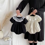 2025夏新作  韓国風子供服  ベビー服   キッズ    ロンパース   つなぎ   可愛い  女の子  2色