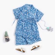 夏新作   韓国風子供服   ベビー服  キッズ服   和風 半袖  前開き  夏祭り  浴衣   新生児服  2点セット
