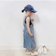 夏 韓国風子供服 ベビー服  キッズ デニムスカート  ワンピース  かわいい 親子服 女の子